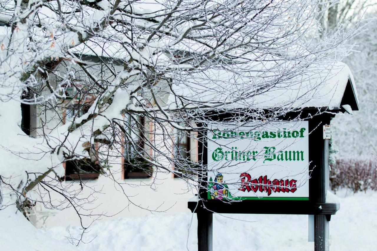 Hotel & Restaurant Gruner Baum - Die Grune Oase Am Feldberg Feldberg  Esterno foto